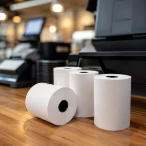 Printed Thermal Paper Rolls BPA Free Custom POS Receipt Rolls