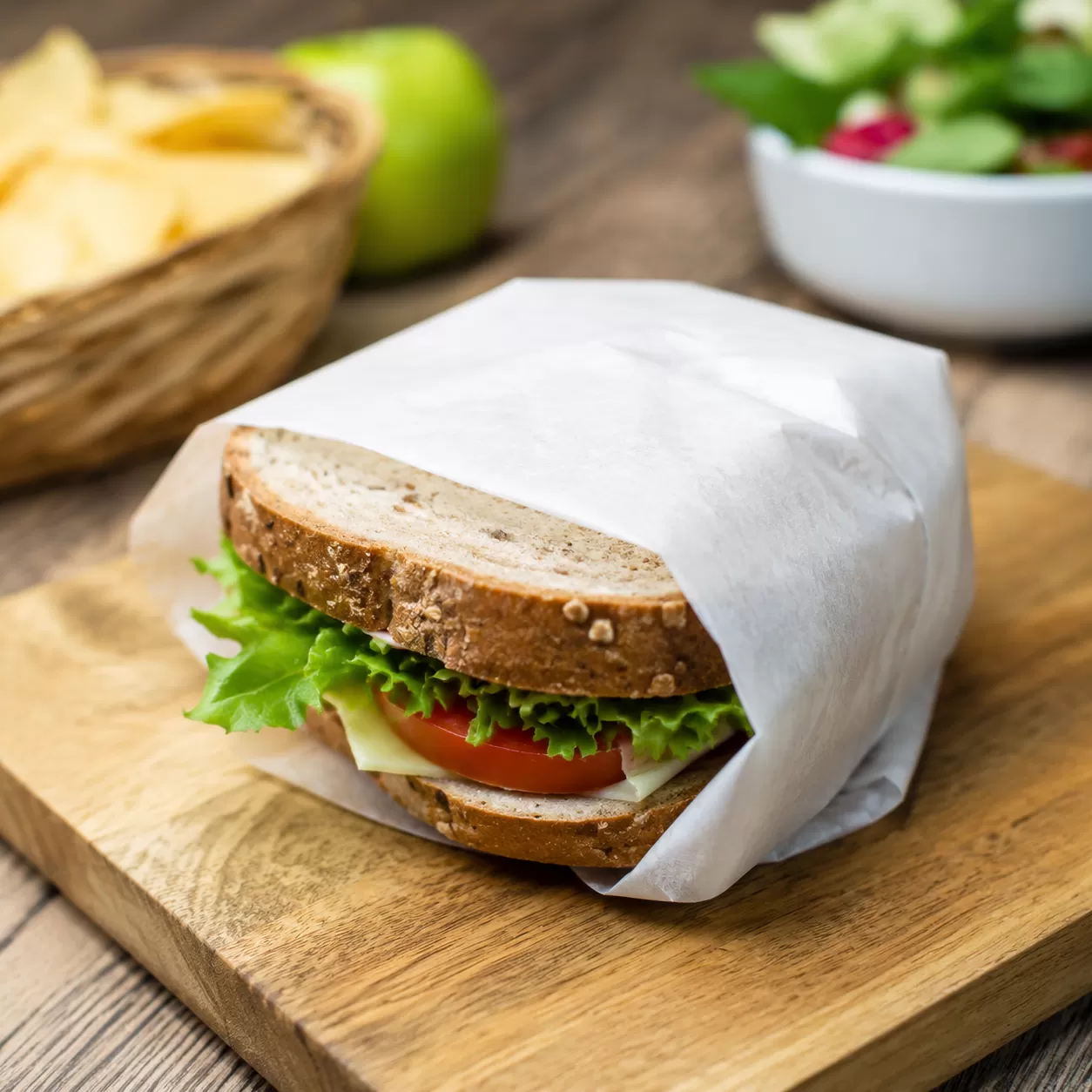 Sandwich Wrapping Paper Eco Friendly Greaseproof Deli Sheets