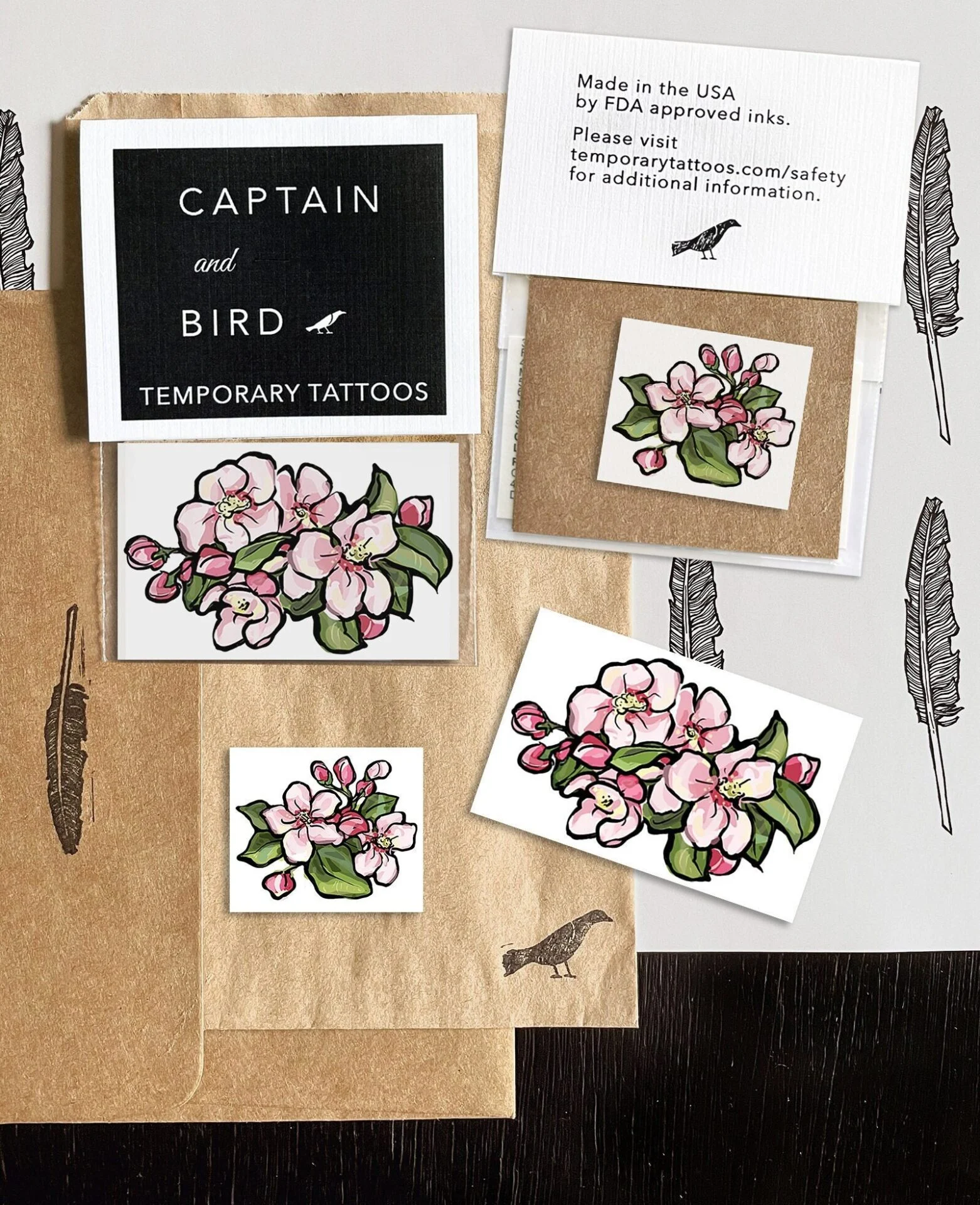Custom printed food wrapping paper rolls and sheets
